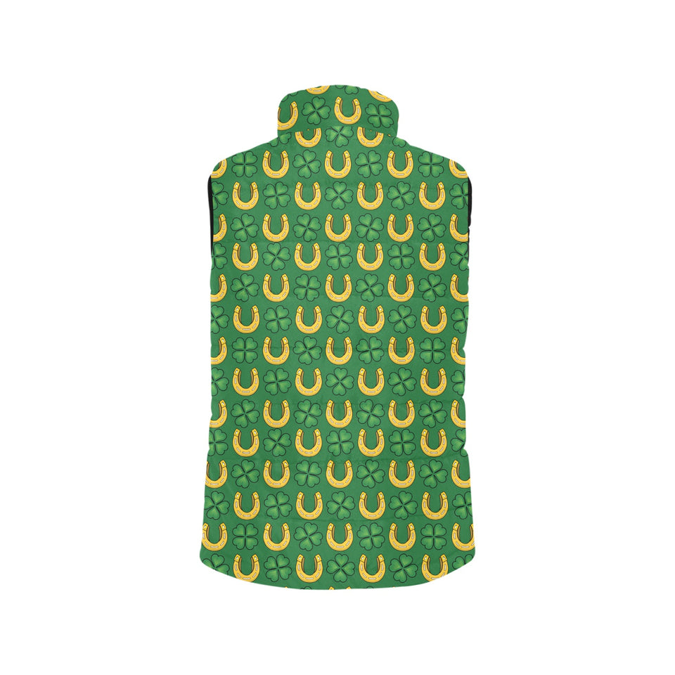 Horseshoes Pattern Print Design 05 Men's Padded Vest