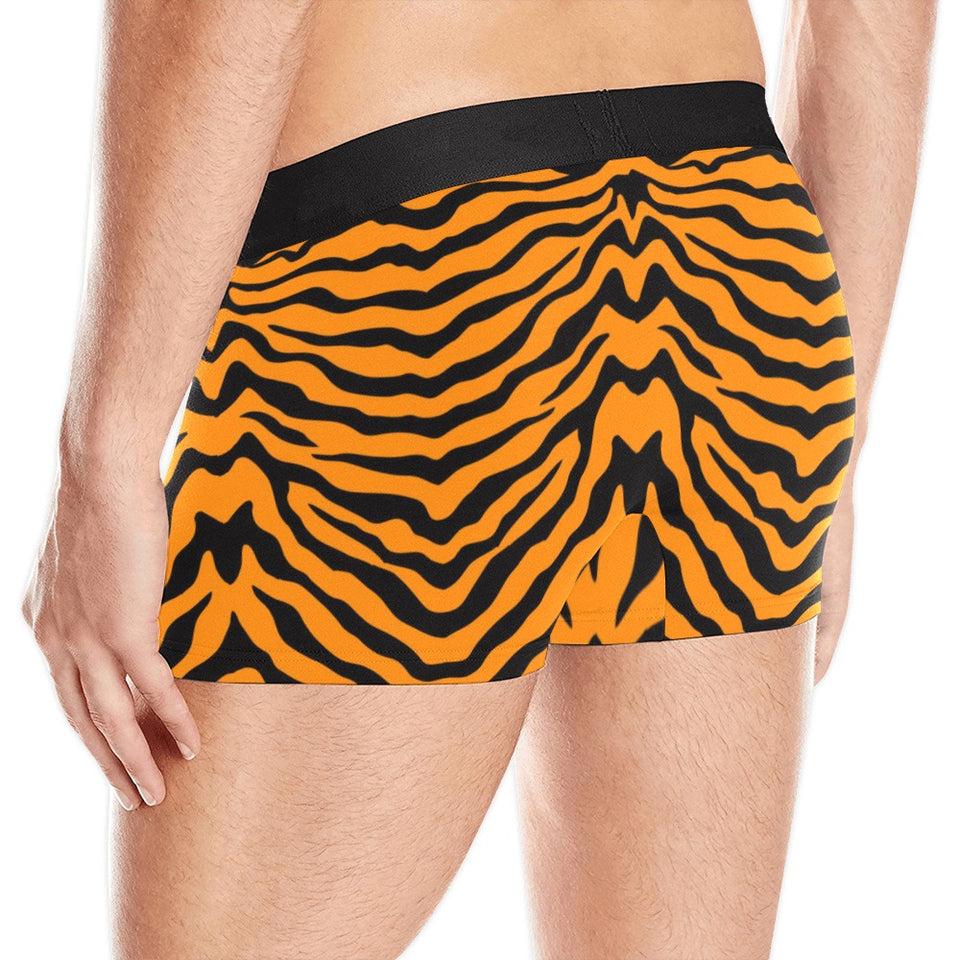 Bengal tigers skin print pattern Men's All Over Print Boxer Briefs Men's Underwear