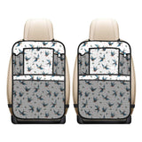 Swallow Pattern Print Design 04 Car Seat Back Organizer
