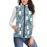 Cute rabbit pattern Women's Padded Vest
