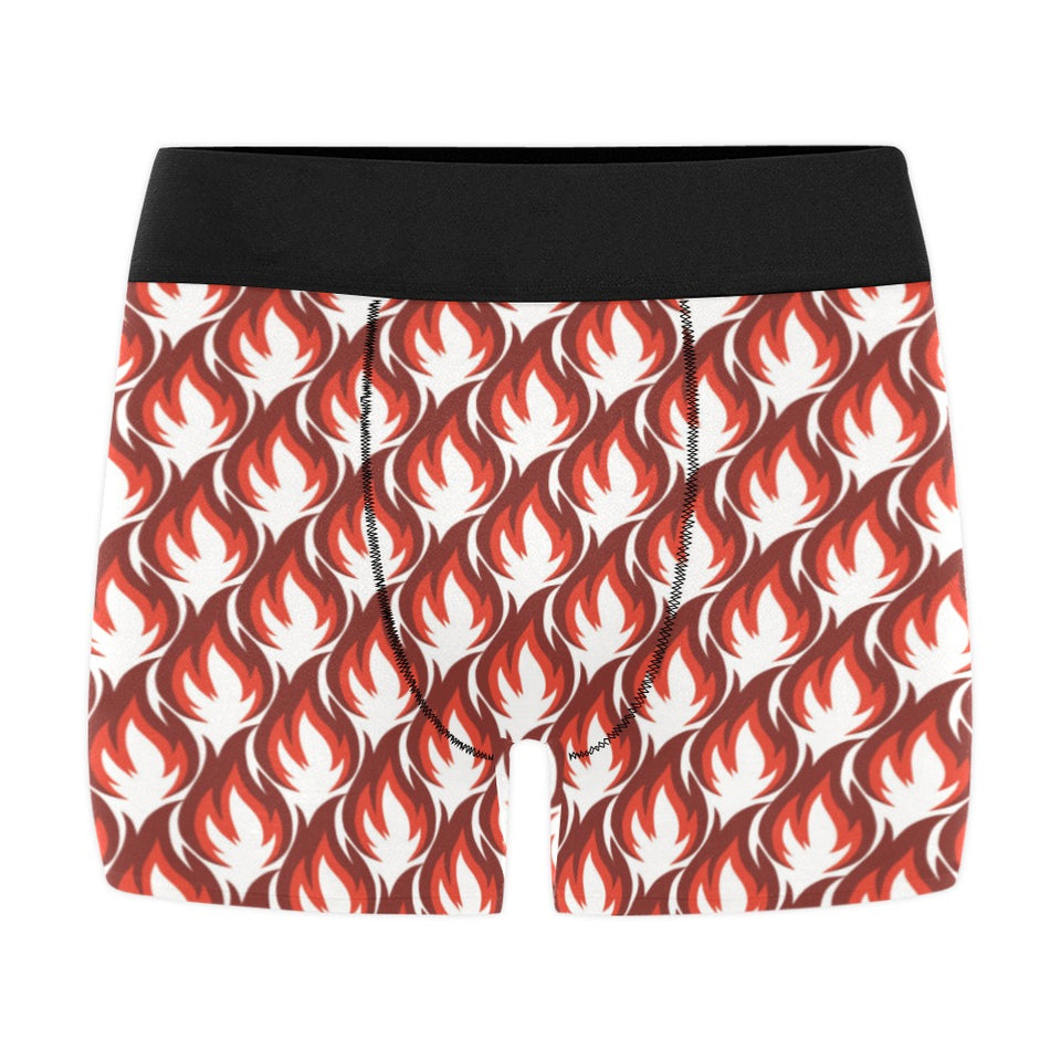 Fire flame symbol design pattern Men's All Over Print Boxer Briefs Men's Underwear