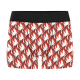 Fire flame symbol design pattern Men's All Over Print Boxer Briefs Men's Underwear