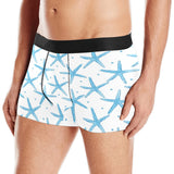 Watercolor starfish pattern Men's All Over Print Boxer Briefs Men's Underwear