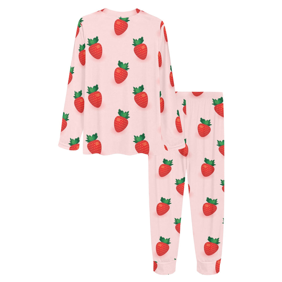 Strawberry beautiful pattern Women's All Over Print Pajama Set