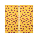 Passion fruit texture Gauze Curtain