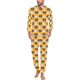 English Bulldog Pattern Print Design 04 Men's All Over Print Pajama