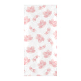 Pink sakura cherry blossom pattern Beach Towel