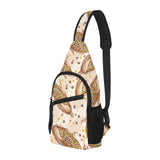 Corn Pattern Print Design 03 All Over Print Chest Bag