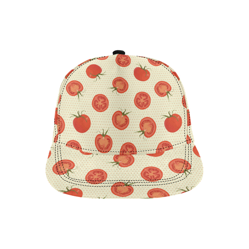 Tomato dot background All Over Print Snapback Cap