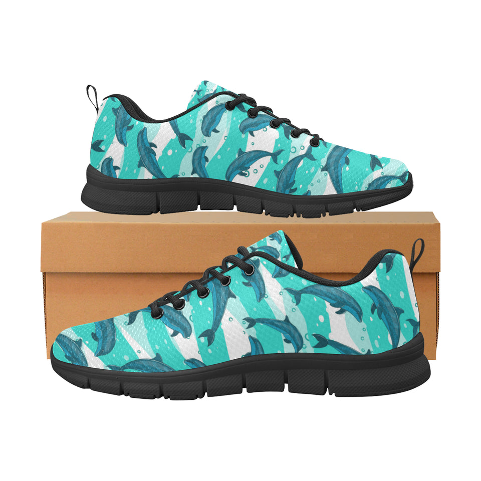 Dolphin sea pattern Women's Sneaker Shoes