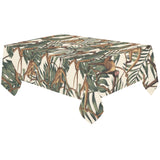 Monkey tropical leaves background Tablecloth