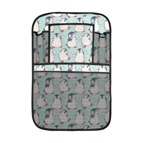 Cute Penguin pattern Car Seat Back Organizer