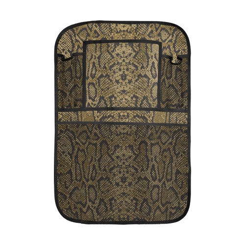 Snake skin pattern Car Seat Back Organizer