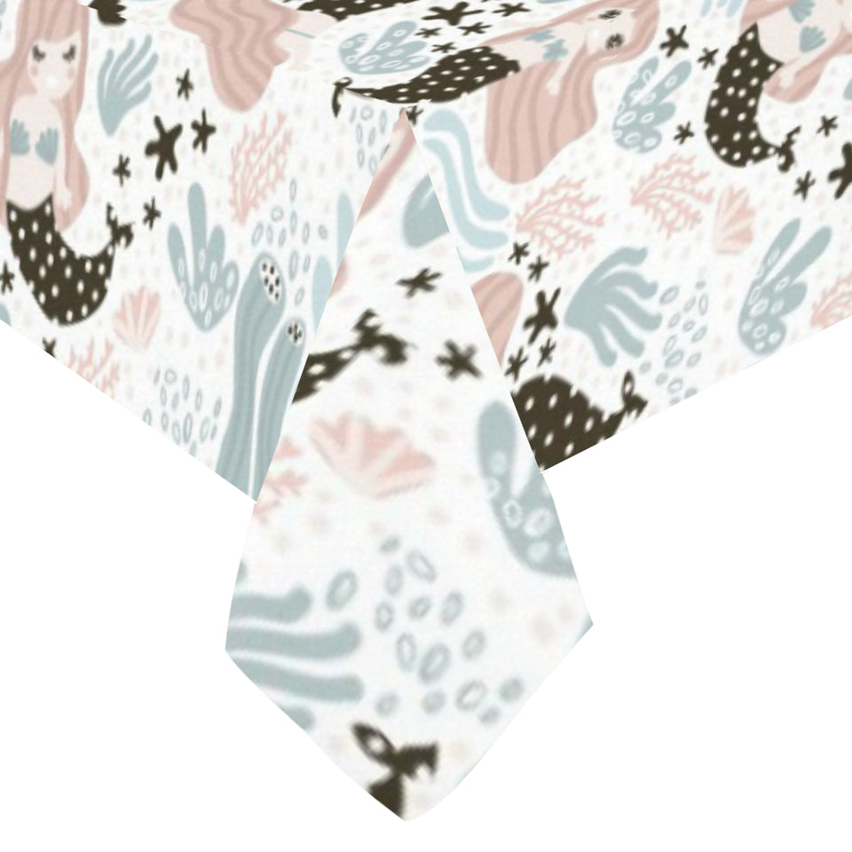 cute mermaid pattern Tablecloth