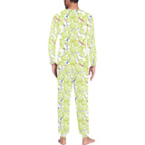 Tennis Pattern Print Design 01 Men's All Over Print Pajama