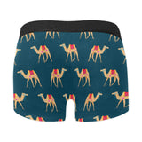 Camel pattern blue blackground Men's All Over Print Boxer Briefs Men's Underwear