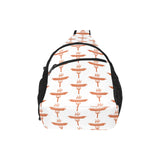 Sausage Pattern Print Design 05 All Over Print Chest Bag