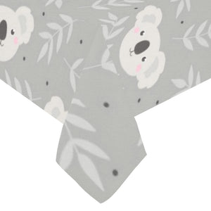 Cute koala leaves pattern Tablecloth
