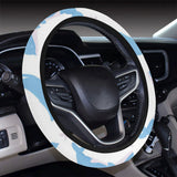 Blue whale pattern Car Steering Wheel Cover