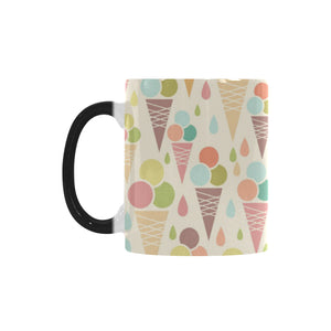 Ice cream cone pattern Morphing Mug Heat Changing Mug