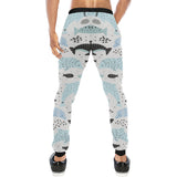 Cute dolphins Childish Style pattern Unisex Casual Sweatpants