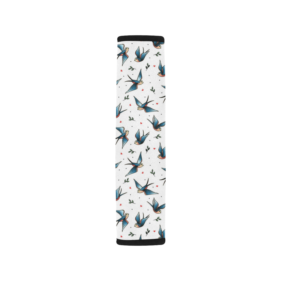 Swallow Pattern Print Design 04 Car Seat Belt Cover