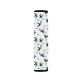 Swallow Pattern Print Design 04 Car Seat Belt Cover