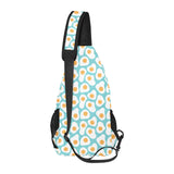 Fried Eggs Pattern Print Design 04 All Over Print Chest Bag