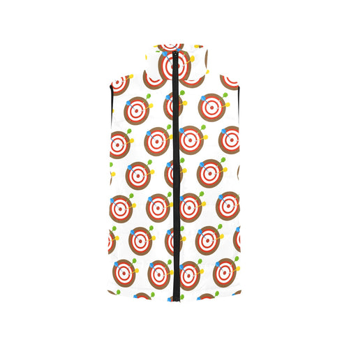 Darts Pattern Print Design 04 Men's Padded Vest