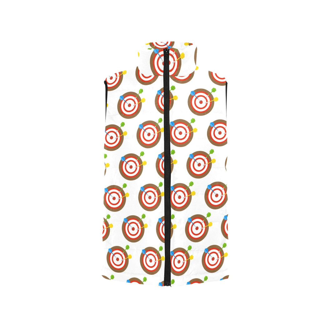 Darts Pattern Print Design 04 Men's Padded Vest