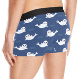 Cute white baby sea lion seal pattern Men's All Over Print Boxer Briefs Men's Underwear