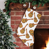 Paint Guitar Pattern Christmas Stocking