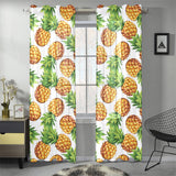 Pineapples design pattern Gauze Curtain