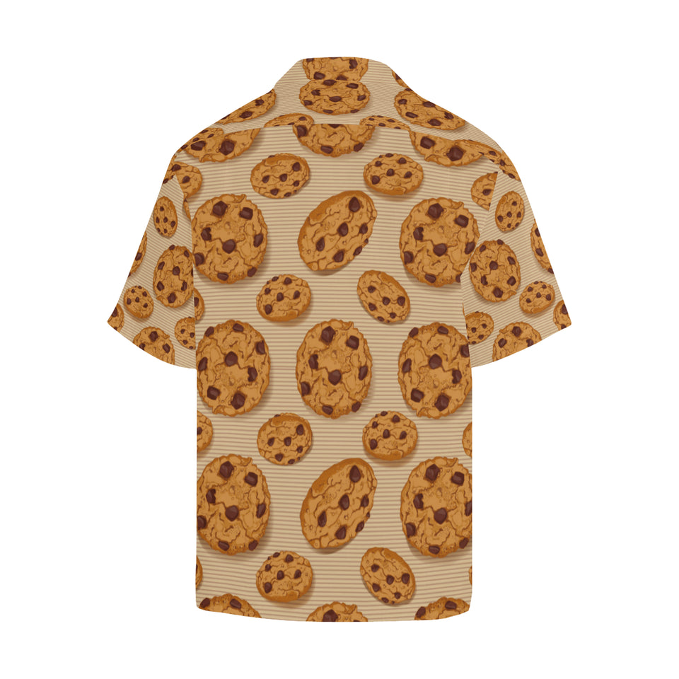 Cookie pattern Men's All Over Print Hawaiian Shirt