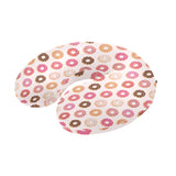 Colorful donut pattern U-Shaped Travel Neck Pillow