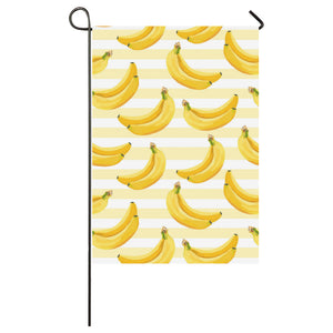 Banana pattern blackground House Flag Garden Flag