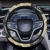 Beagle pattern Car Steering Wheel Cover