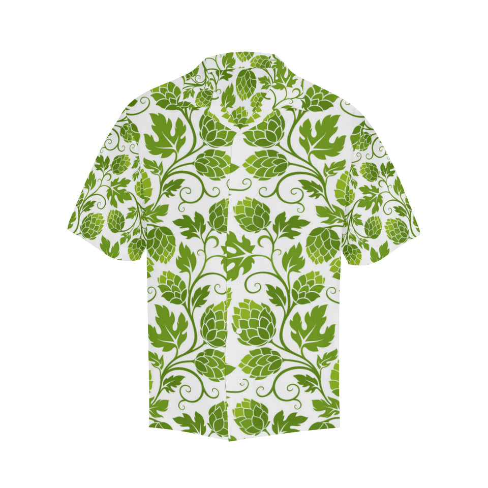 Hop design pattern Men's All Over Print Hawaiian Shirt