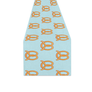 Pretzels Pattern Print Design 03 Table Runner