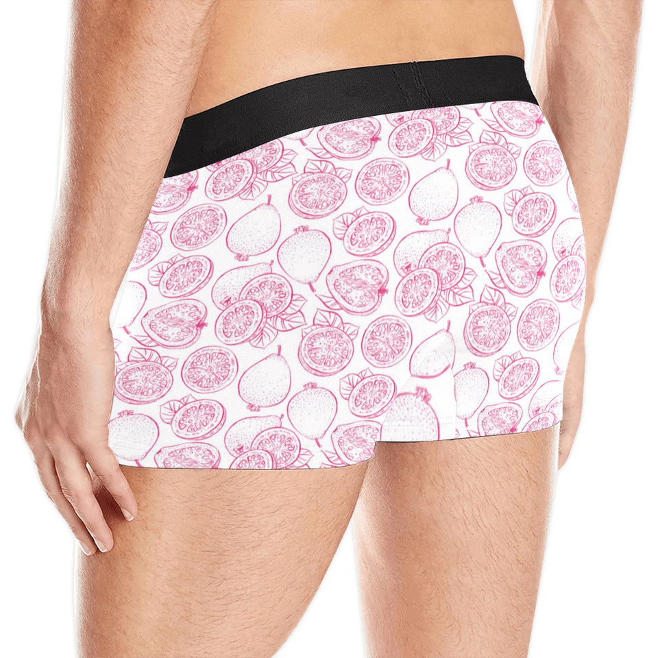 Sketch guava pattern Men's All Over Print Boxer Briefs Men's Underwear