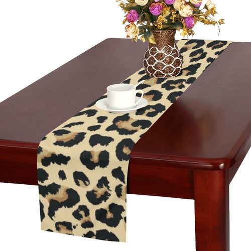 Leopard print design pattern Table Runner