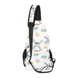 windmill pattern All Over Print Chest Bag