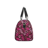 Lips Pattern Print Design 03 Travel Bag
