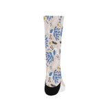 Cute peacock pattern Crew Socks