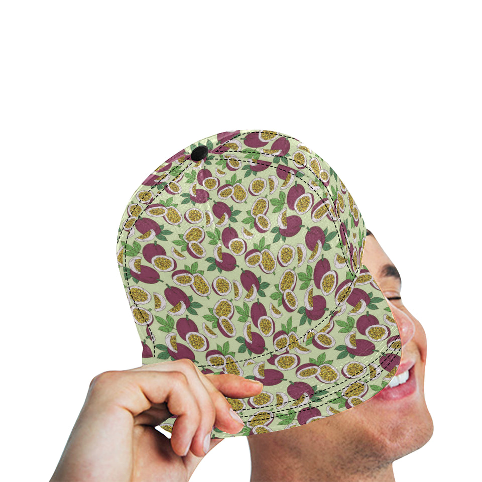 Paassion fruit pattern All Over Print Snapback Cap