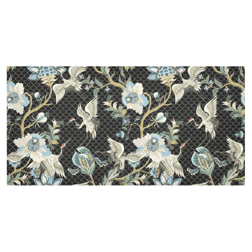 Japanese crane ornament elements Tablecloth
