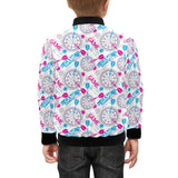 Darts Pattern Print Design 01 Kids' Boys' Girls' Bomber Jacket