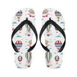 Hot air balloon pattern Unisex Flip Flops