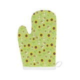 Snail Pattern Print Design 01 Heat Resistant Oven Mitts
