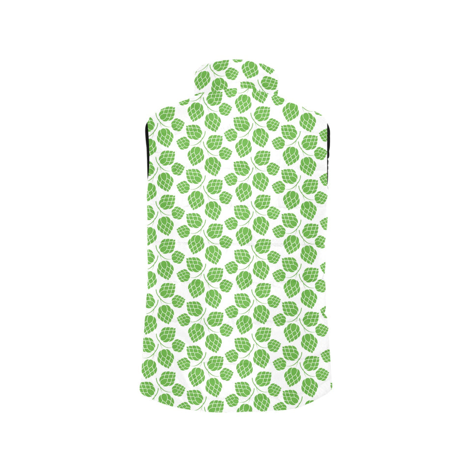 Hop pattern background Men's Padded Vest